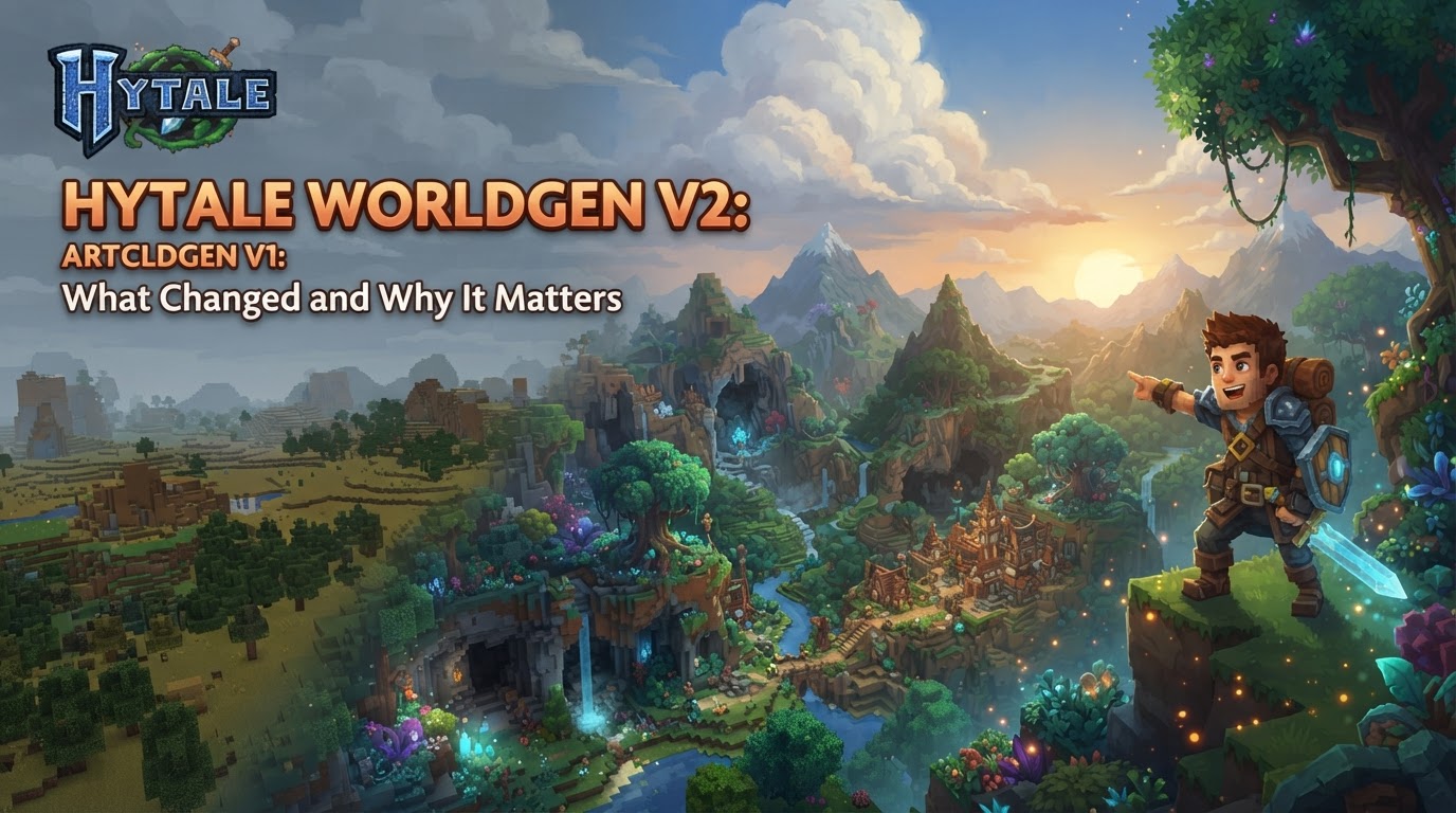 Hytale WorldGen V2: What Changed and Why It Matters
