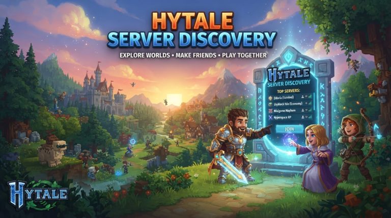 Hytale Server Discovery: How to Find and Join Community Servers