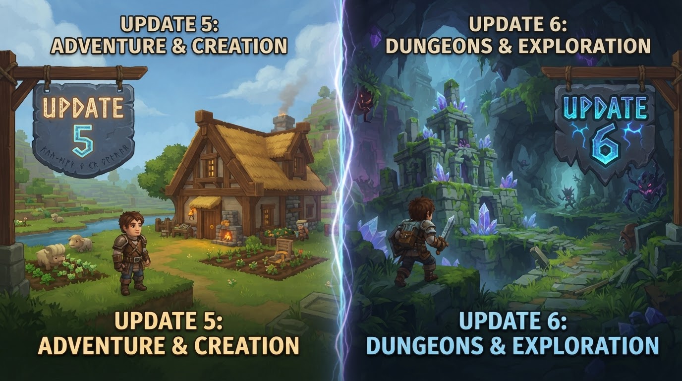Hytale Update 5 vs Update 6: What's Different?