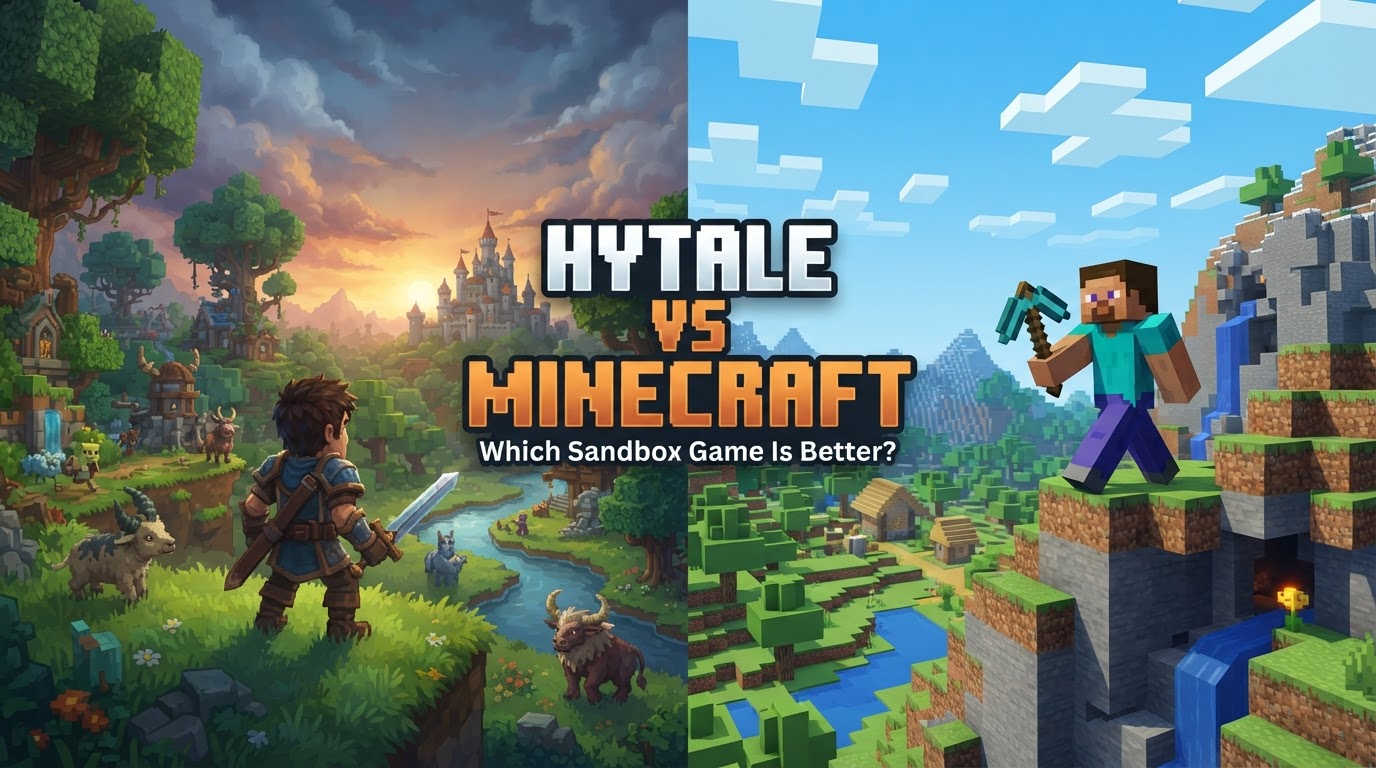 Hytale vs Minecraft: Which Sandbox Game Is Better?
