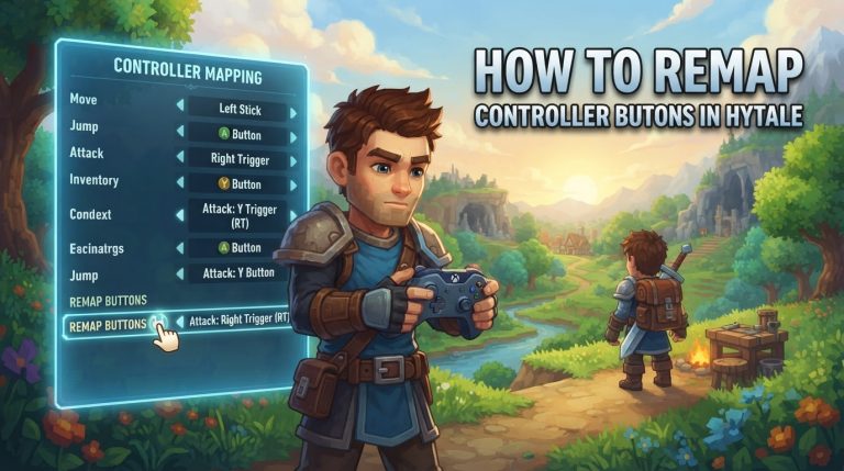 How to Remap Controller Buttons in Hytale