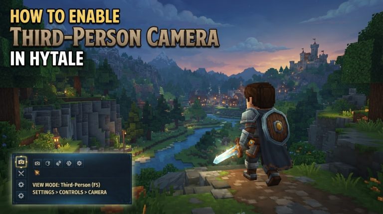 How to Enable Third-Person Camera in Hytale