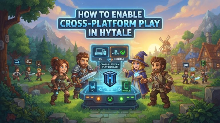 How to Enable Cross-Platform Play in Hytale