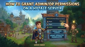 How to Grant Admin/OP Permissions on a Hytale Server