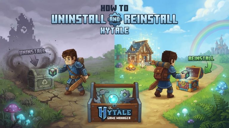 How to Uninstall and Reinstall Hytale