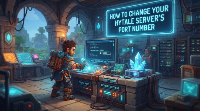 How to Change Your Hytale Server's Port Number