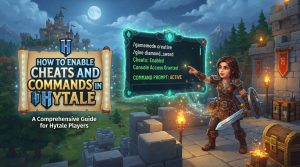 How to Enable Cheats and Commands in Hytale
