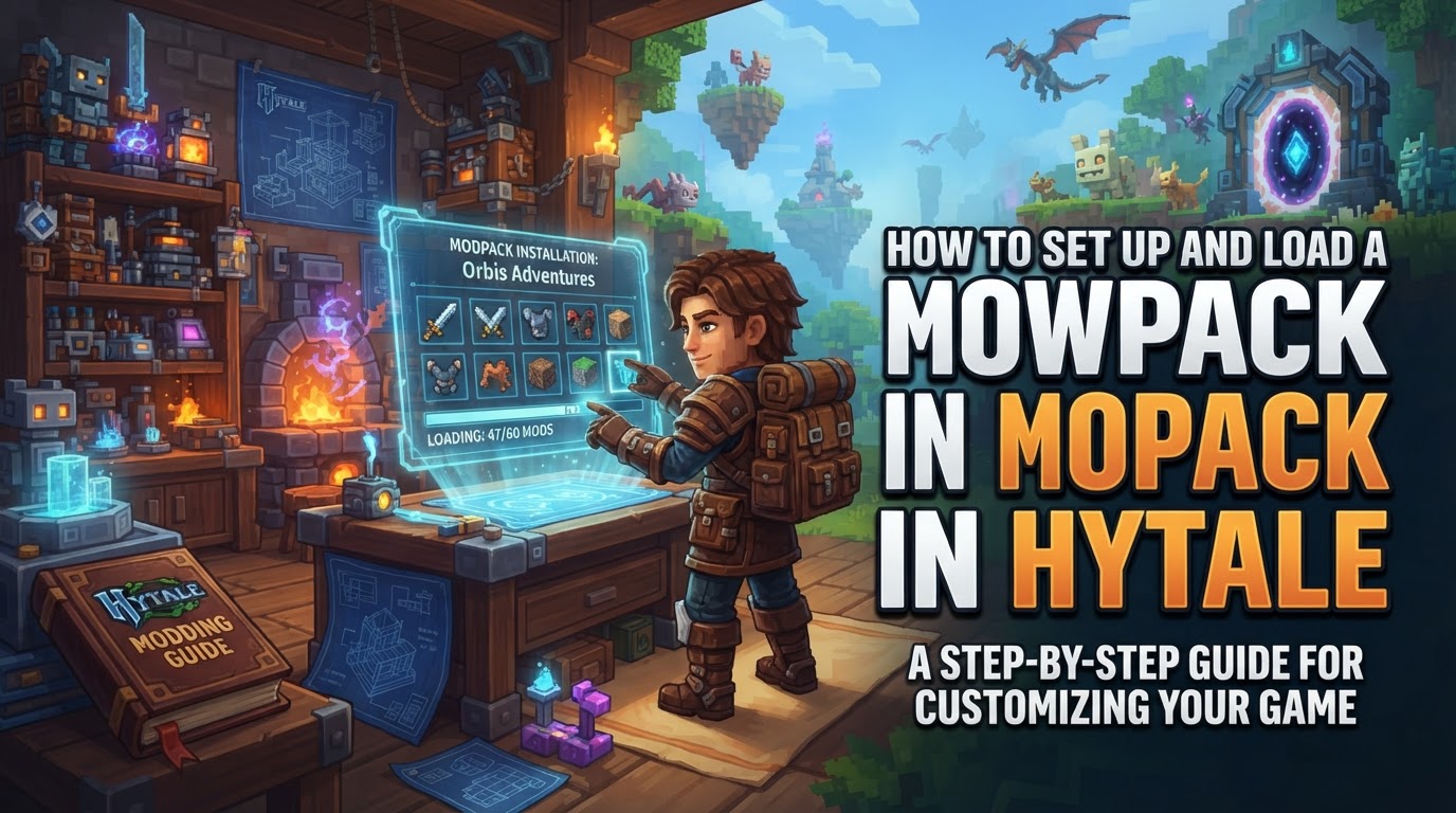 How to Set Up and Load a Modpack in Hytale