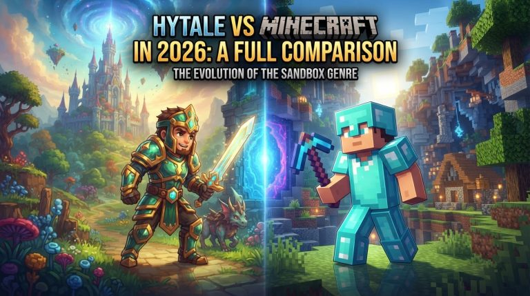 Hytale vs Minecraft in 2026: A Full Comparison