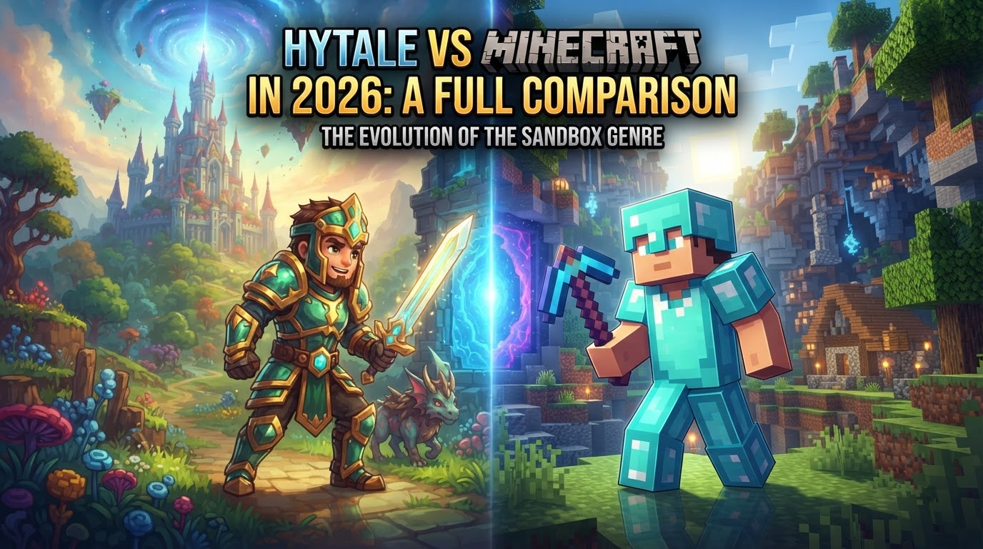 Hytale vs Minecraft in 2026: A Full Comparison