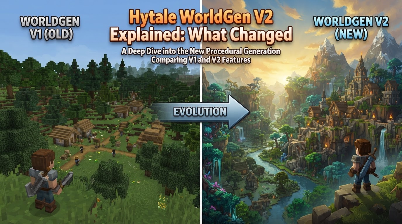 Hytale WorldGen V2 Explained: What Changed