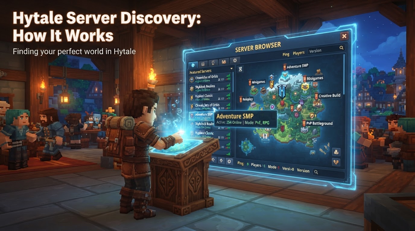 Hytale Server Discovery: How It Works