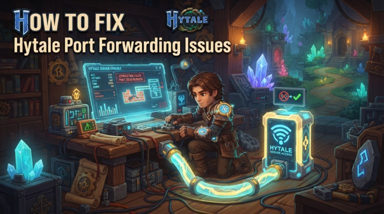 How to Fix Hytale Port Forwarding Issues