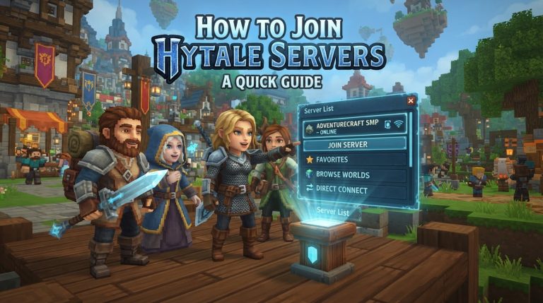 How to Join Hytale Servers: A Quick Guide