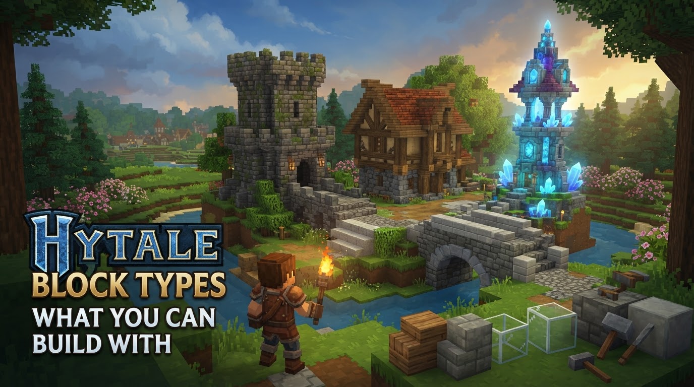 Hytale Block Types: What You Can Build With