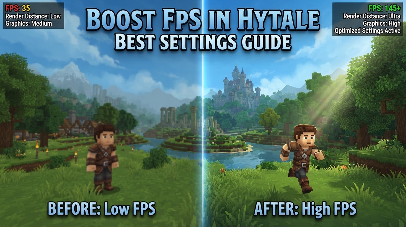 Best Settings to Boost FPS in Hytale