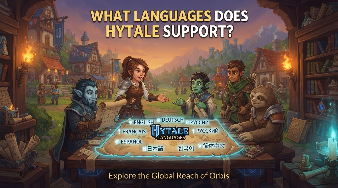 What Languages Does Hytale Support?