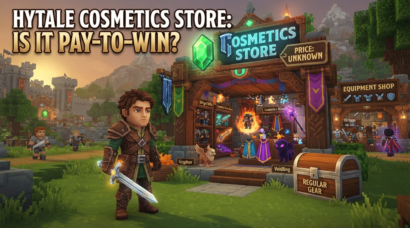 Hytale Cosmetics Store: Is It Pay-to-Win?