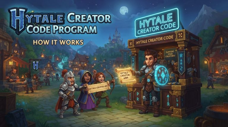 Hytale Creator Code Program: How It Works