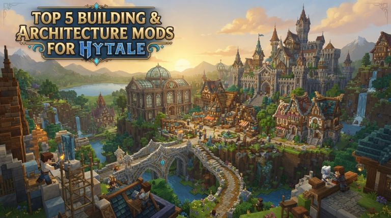Top 5 Building and Architecture Mods for Hytale