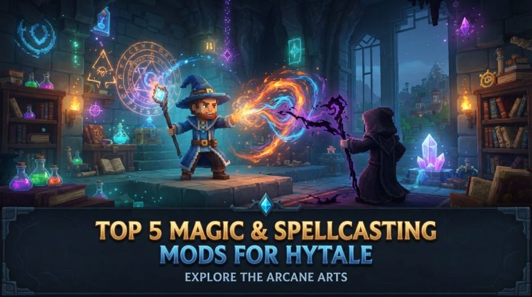 Top 5 Magic and Spellcasting Mods for Hytale