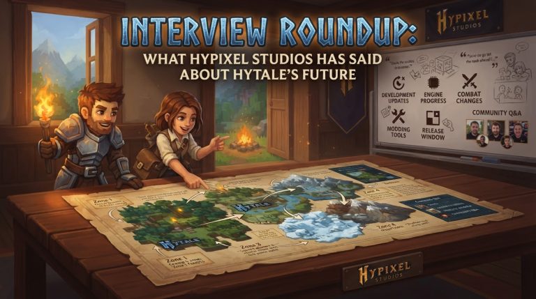 Interview Roundup: What Hypixel Studios Has Said About Hytale's Future
