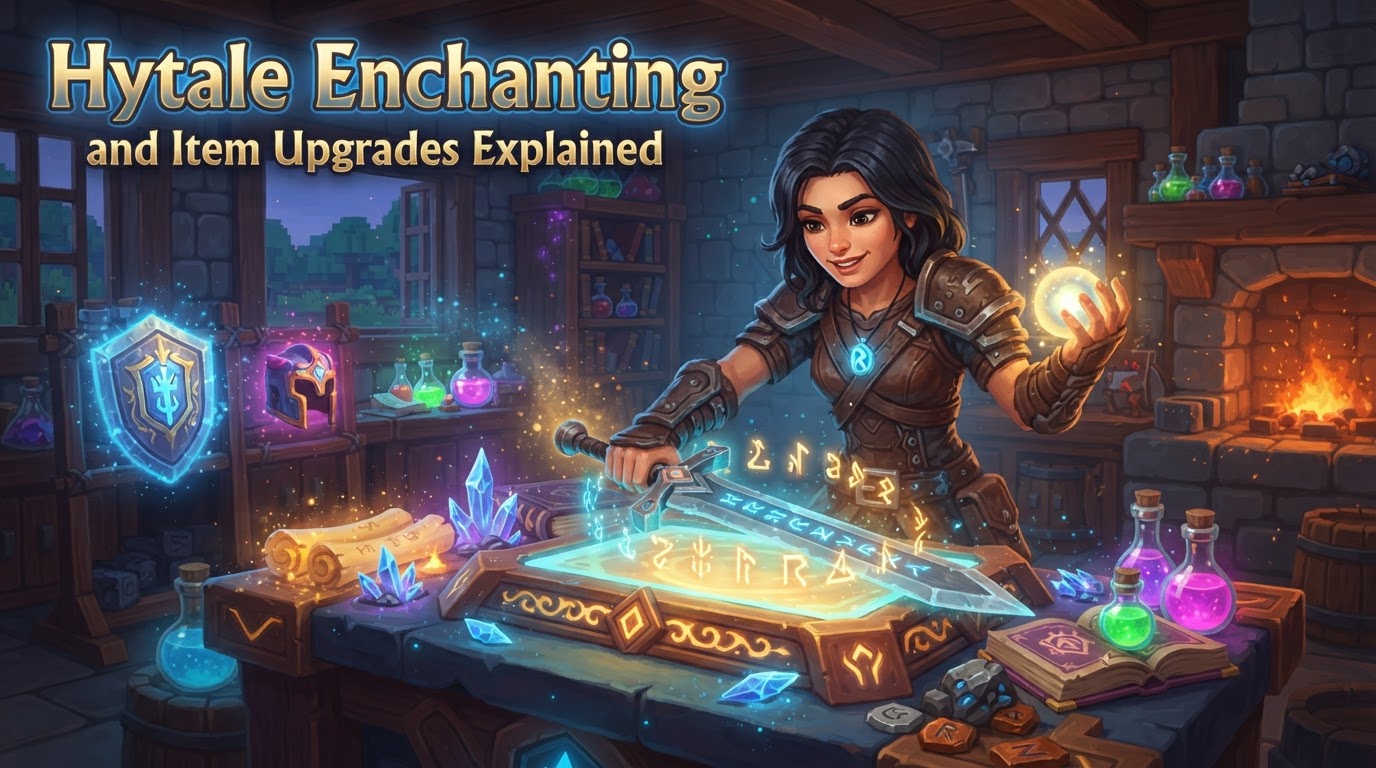 Hytale Enchanting and Item Upgrades Explained