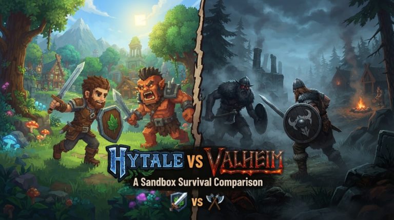 Hytale vs Valheim: A Sandbox Survival Comparison