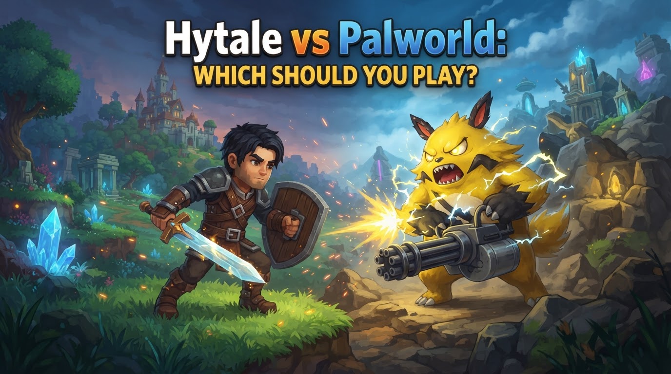 Hytale vs Palworld: Which Should You Play?