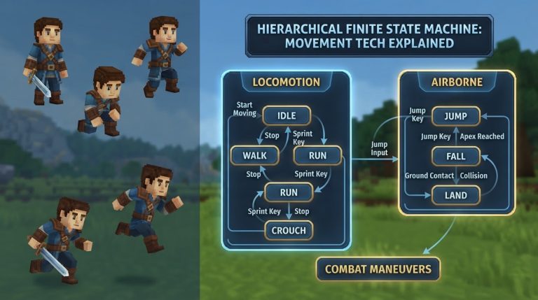 What Is a Hierarchical Finite State Machine? Hytale's Movement Tech Explained