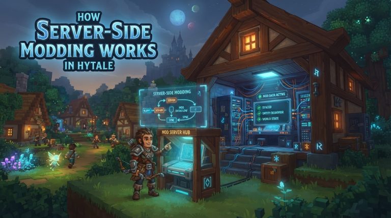How Server-Side Modding Works in Hytale
