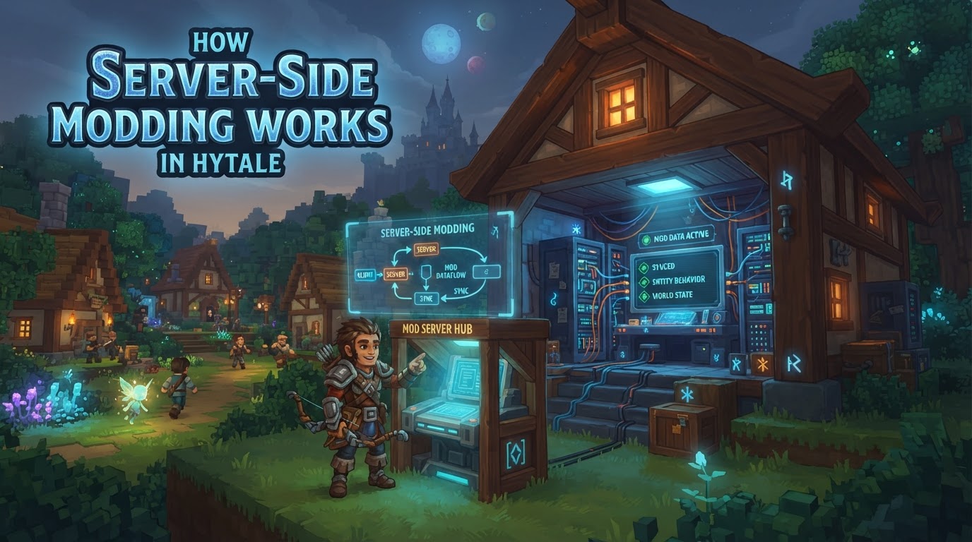 How Server-Side Modding Works in Hytale