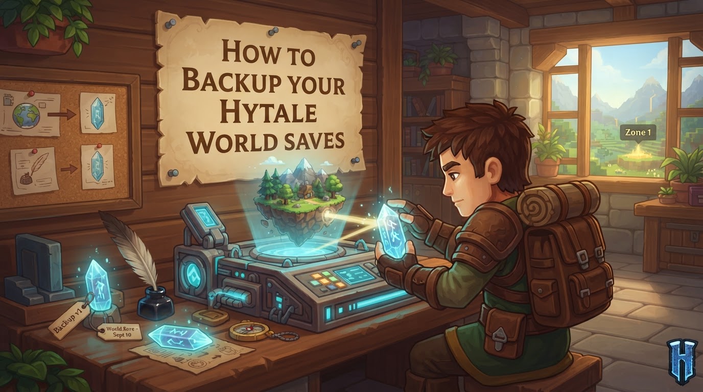 How to Backup Your Hytale World Saves