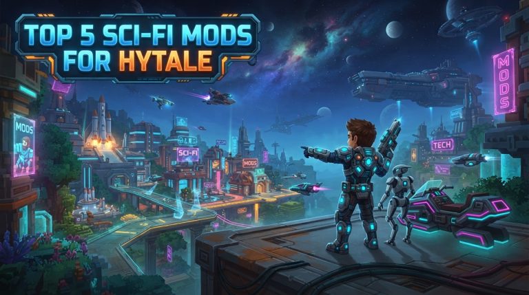 Top 5 Sci-Fi Mods for Hytale