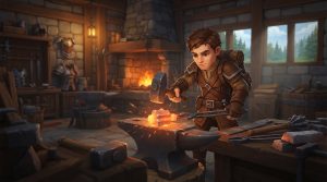 How to Craft an Iron Mace in Hytale