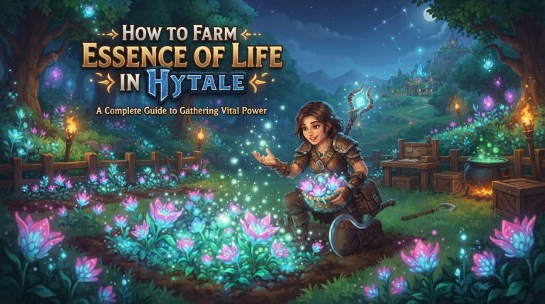 How to Farm Essence of Life in Hytale